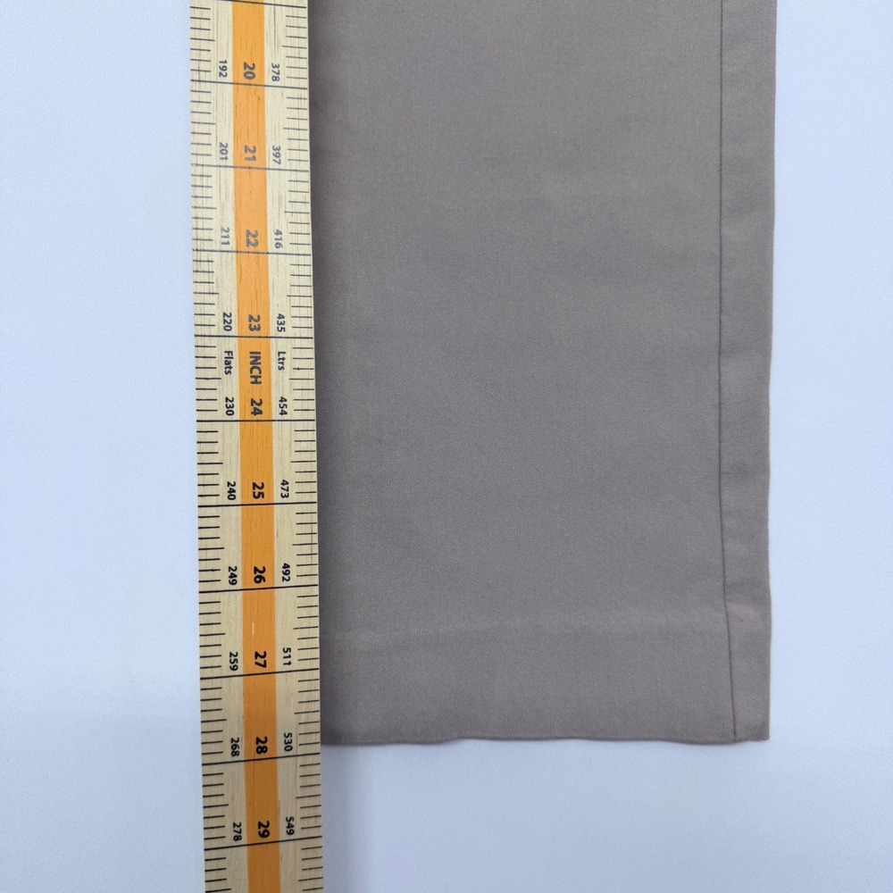 Briggs Womens Size 6 Tan Khaki Pull On Straight Leg Stretch Dress Pants Slacks - Picture 8 of 8